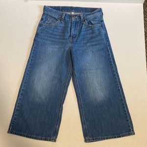 Authentic Levi’s Cropped Wide Leg Jeans